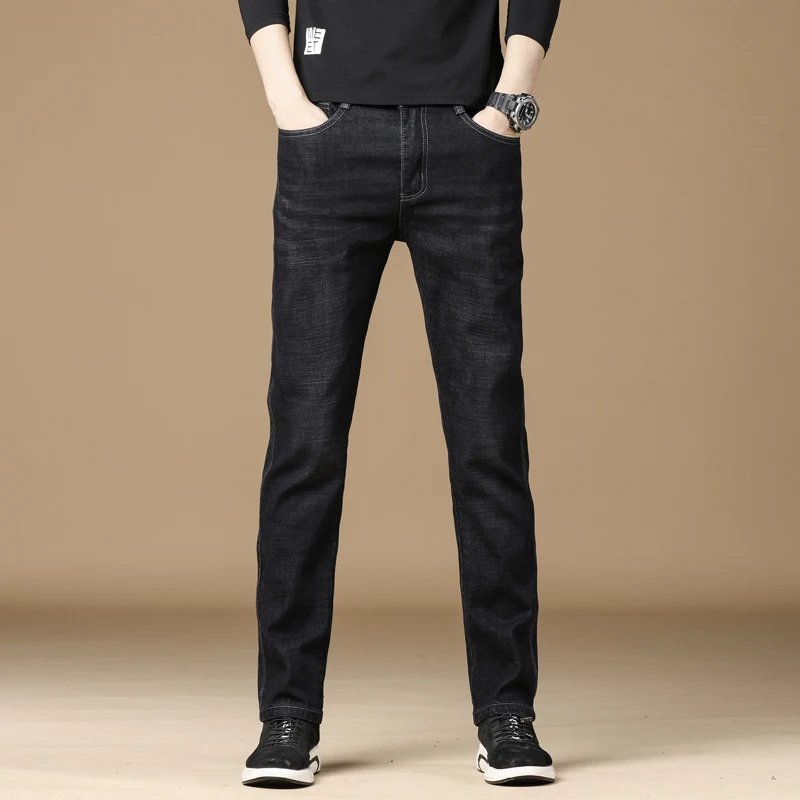 Spring and summer 2021 new men's business casual pants fashion men's loose straight jeans men's stretch jeans fashion office men
Spring and summer 2021 new men's business casual pants fashion men's loose straight jeans men's stretch jeans fashion office men