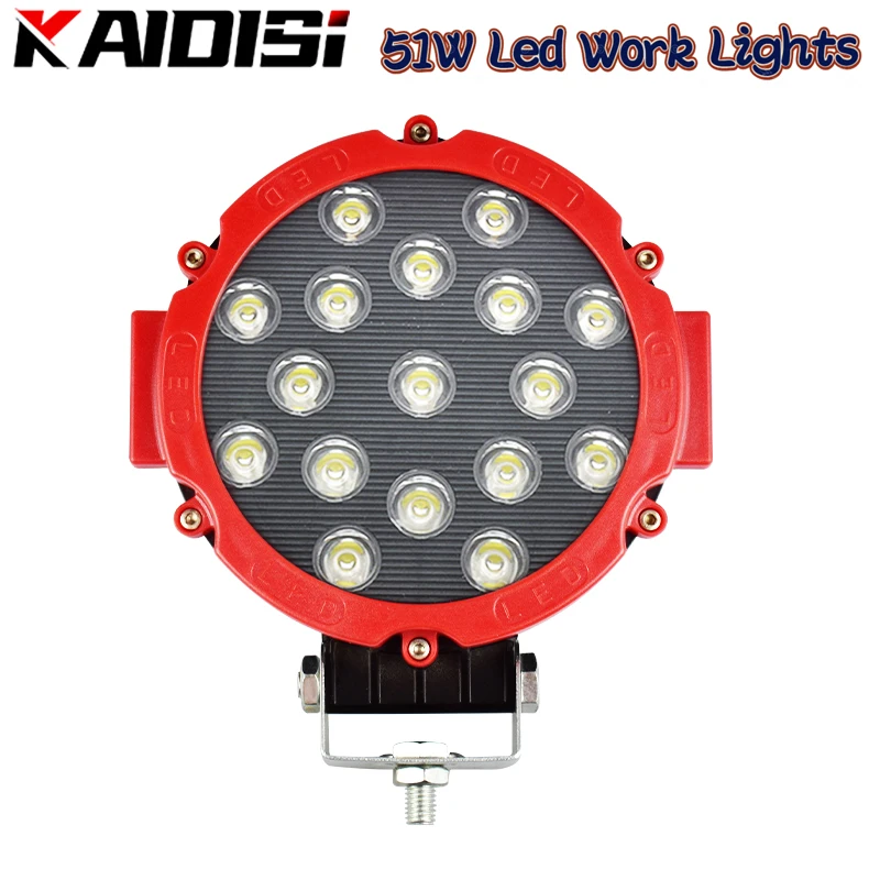 7 Inches 51W Round Spot Light Pod Offroad Driving Light Fog Bumper Roof Light Fit for Boat Jeep, SUV, Truck, Hunters, Motorcycle
7 Inches 51W Round Spot Light Pod Offroad Driving Light Fog Bumper Roof Light Fit for Boat Jeep, SUV, Truck, Hunters, Motorcycle