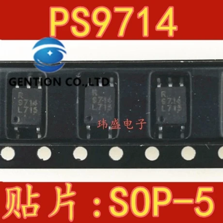 10 шт. PS9714 светильник ч-соединитель света SOP5 оптоизолятор фотоэлектрическая муфта R9714 в наличии на 100% новый и оригинальный 
10 шт. PS9714 светильник ч-соединитель света SOP5 оптоизолятор фотоэлектрическая муфта R9714 в наличии на 100% новый и оригинальный