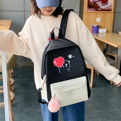 4PCS/SET Kids School Bags Women Nylon Backpack Children Korea Shoulder bag Cute Satchel Schoolbag For Girls Mochila Escolar 2020
4PCS/SET Kids School Bags Women Nylon Backpack Children Korea Shoulder bag Cute Satchel Schoolbag For Girls Mochila Escolar 2020