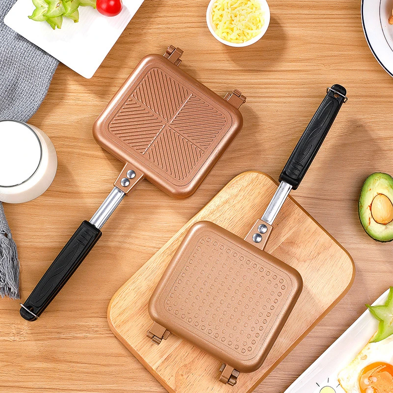 Sandwich Mold 33 X 14 X 5CM Pan Double Side Grill Fry Pan Cookware Double Face Pan Steak Fry Pancake Machine Outdoor Kitchen
Sandwich Mold 33 X 14 X 5CM Pan Double Side Grill Fry Pan Cookware Double Face Pan Steak Fry Pancake Machine Outdoor Kitchen