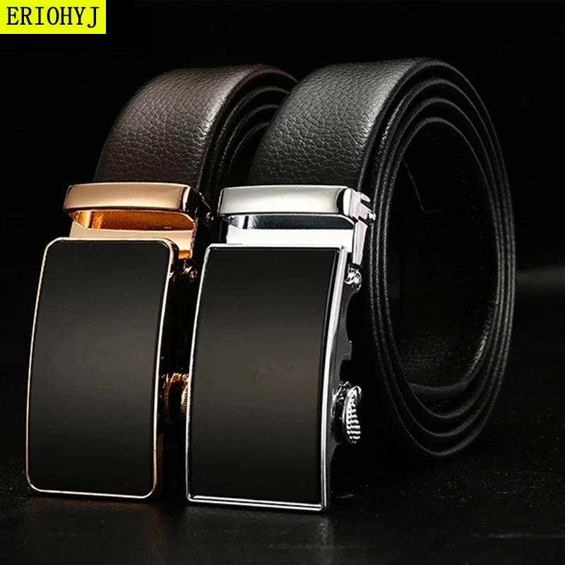 ERIOHYJ Famous Brand Belt Men Top Quality Genuine Luxury Leather Belts for Men,Strap Male Metal Automatic Buckle
ERIOHYJ Famous Brand Belt Men Top Quality Genuine Luxury Leather Belts for Men,Strap Male Metal Automatic Buckle