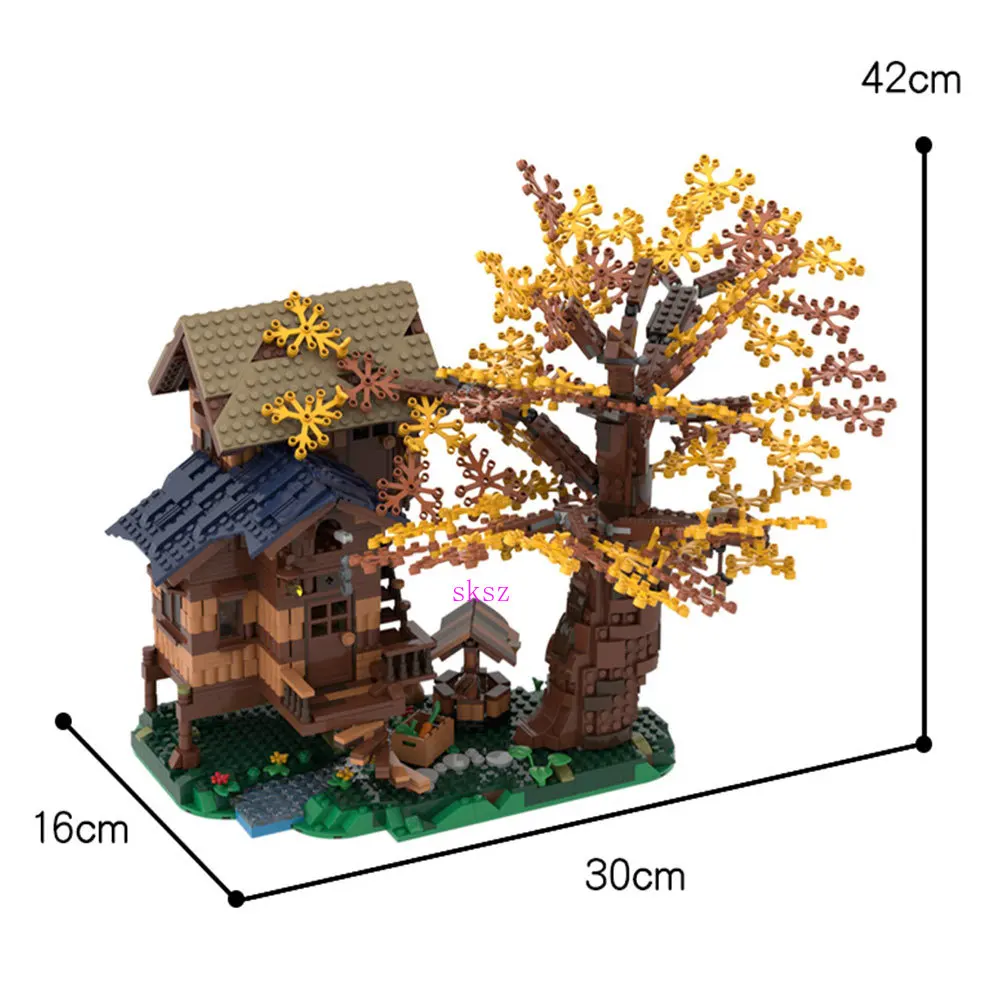Moc Bricks Arcadian Hut House Tree Model Diy Building Blocks Pastoral Architecture Series 2091Pcs Kid Educational Toys Gifts
Moc Bricks Arcadian Hut House Tree Model Diy Building Blocks Pastoral Architecture Series 2091Pcs Kid Educational Toys Gifts