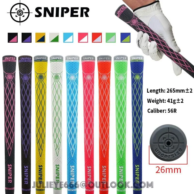 SNIPER Wome's Golf Club Grips Superior Quality Anti Slip WearAll-Weather Grip 9 Colors 13pcs/Lot
SNIPER Wome's Golf Club Grips Superior Quality Anti Slip WearAll-Weather Grip 9 Colors 13pcs/Lot