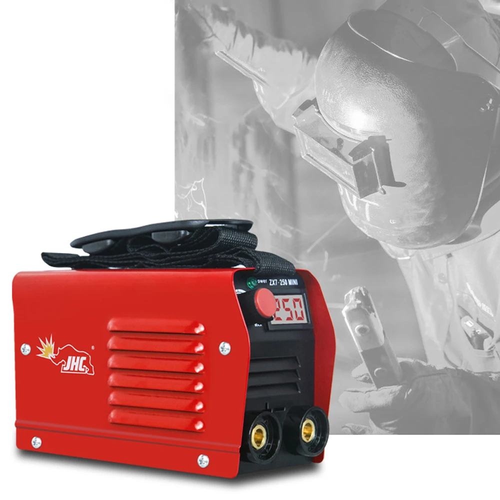 Portable Household Mini Electric Welding Machine 20-250A Current Adjustable IGBT Digital Soldering Equipment with LED Display
Portable Household Mini Electric Welding Machine 20-250A Current Adjustable IGBT Digital Soldering Equipment with LED Display