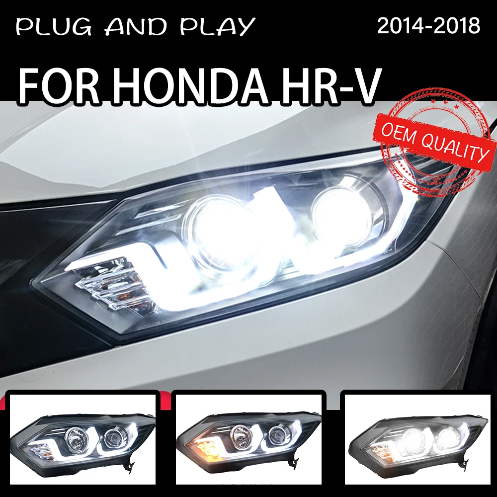 Headlight For Honda HRV 2014-2018 Car LED DRL Hella 5 Xenon Lens Hid H7 Honda Vezel Car Accessories
Headlight For Honda HRV 2014-2018 Car LED DRL Hella 5 Xenon Lens Hid H7 Honda Vezel Car Accessories
