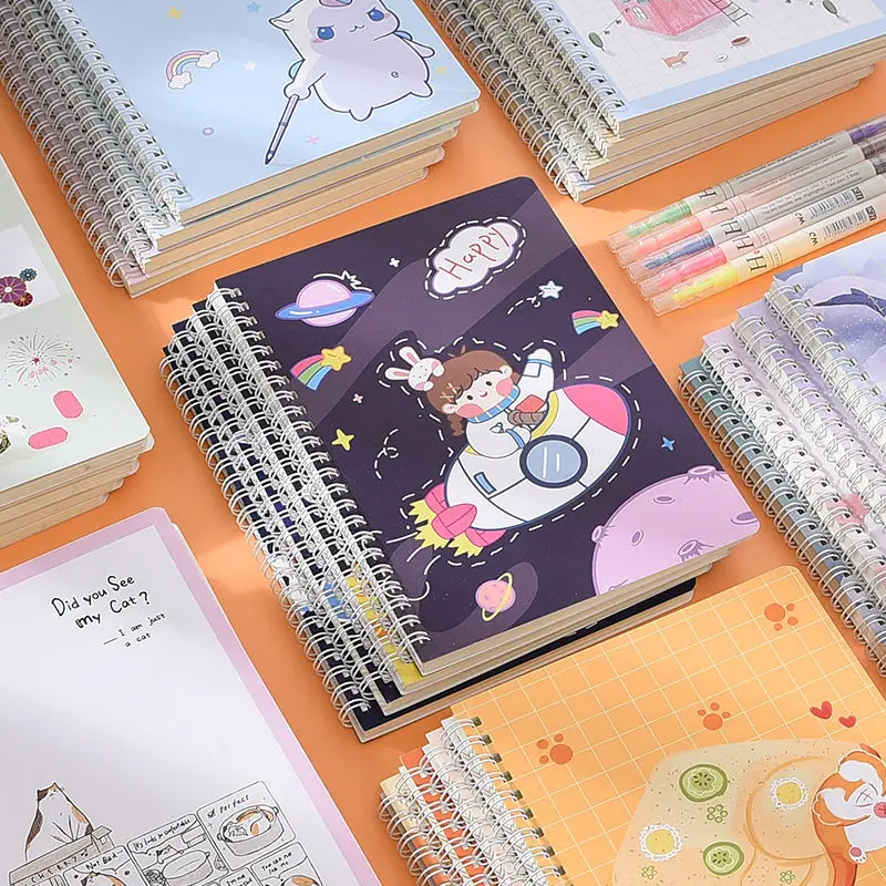 4pcs B5 Cartoon Coil Notebook Cute Girl Journal Notebook Kawaii Diary Sketchbook Office Accessories School Supplies Notebook New
4pcs B5 Cartoon Coil Notebook Cute Girl Journal Notebook Kawaii Diary Sketchbook Office Accessories School Supplies Notebook New