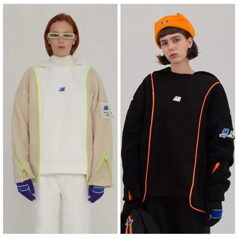 Patchwork Ader Error Fashion Sweatshirts Men 1:1 Top Quality Adererror Lamb Wool Crewneck Hoodie Streetwear Women Clothing 
Patchwork Ader Error Fashion Sweatshirts Men 1:1 Top Quality Adererror Lamb Wool Crewneck Hoodie Streetwear Women Clothing