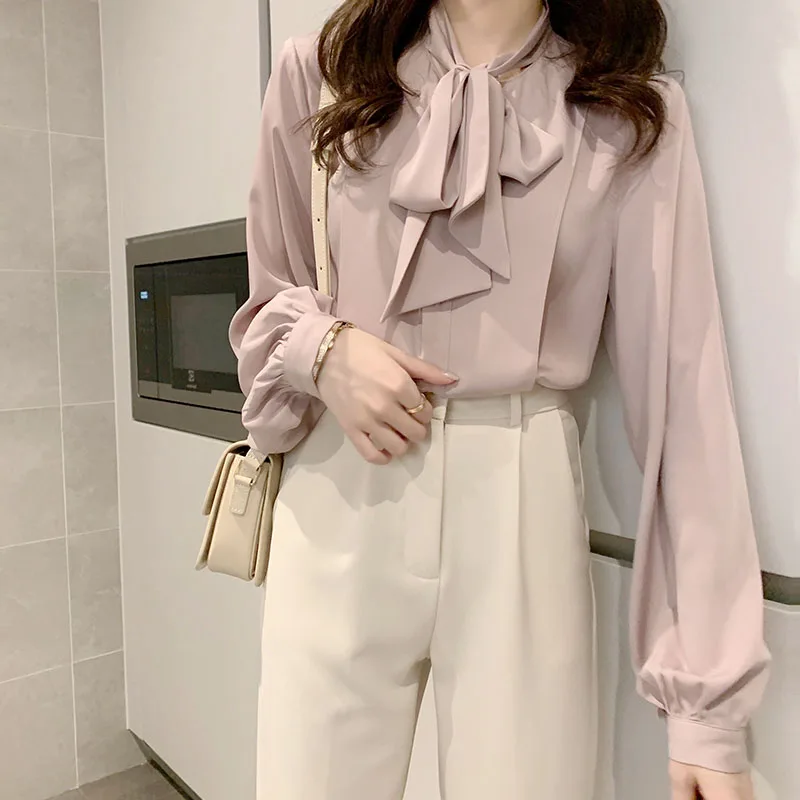 Vintage Casual Plus Size Women Long Sleeve Lace Up Top Bow Pink Blouse 2021 Spring Office Blouses
Vintage Casual Plus Size Women Long Sleeve Lace Up Top Bow Pink Blouse 2021 Spring Office Blouses