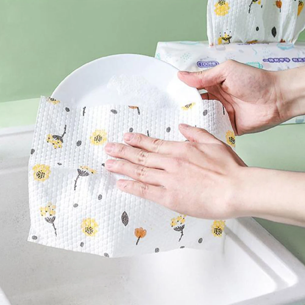 Towel Removable rags disposable dish towels washable, non-oily wet and dry kitchen paper towels Utensils for kitchen supplies 
Towel Removable rags disposable dish towels washable, non-oily wet and dry kitchen paper towels Utensils for kitchen supplies