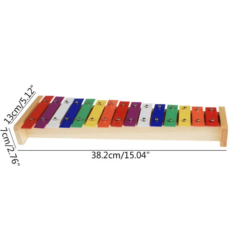 15 Sound Aluminum Piano Children's Early Education Knock Piano Xylophone Teaching Music Toy Piano Dulcimer Standard Teac
15 Sound Aluminum Piano Children's Early Education Knock Piano Xylophone Teaching Music Toy Piano Dulcimer Standard Teac