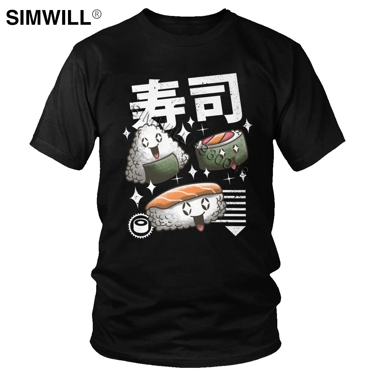 Classic Kawaii Sushi T Shirts Men Graphic Cotton Tee Round Neck Short Sleeved Japanese Food Lover T-shirt Harajuku Tshirt Gift
Classic Kawaii Sushi T Shirts Men Graphic Cotton Tee Round Neck Short Sleeved Japanese Food Lover T-shirt Harajuku Tshirt Gift