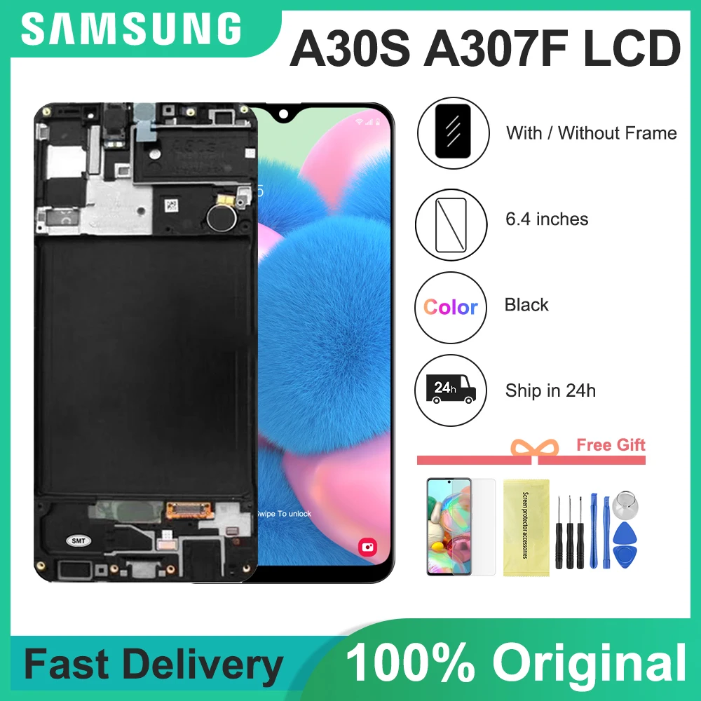 ЖК-дисплей 6,4 ''для Samsung galaxy A30s дисплей A307F A307FN A307G A307GN A307YN дисплей сенсорный экран дигитайзер в сборе
ЖК-дисплей 6,4 ''для Samsung galaxy A30s дисплей A307F A307FN A307G A307GN A307YN дисплей сенсорный экран дигитайзер в сборе