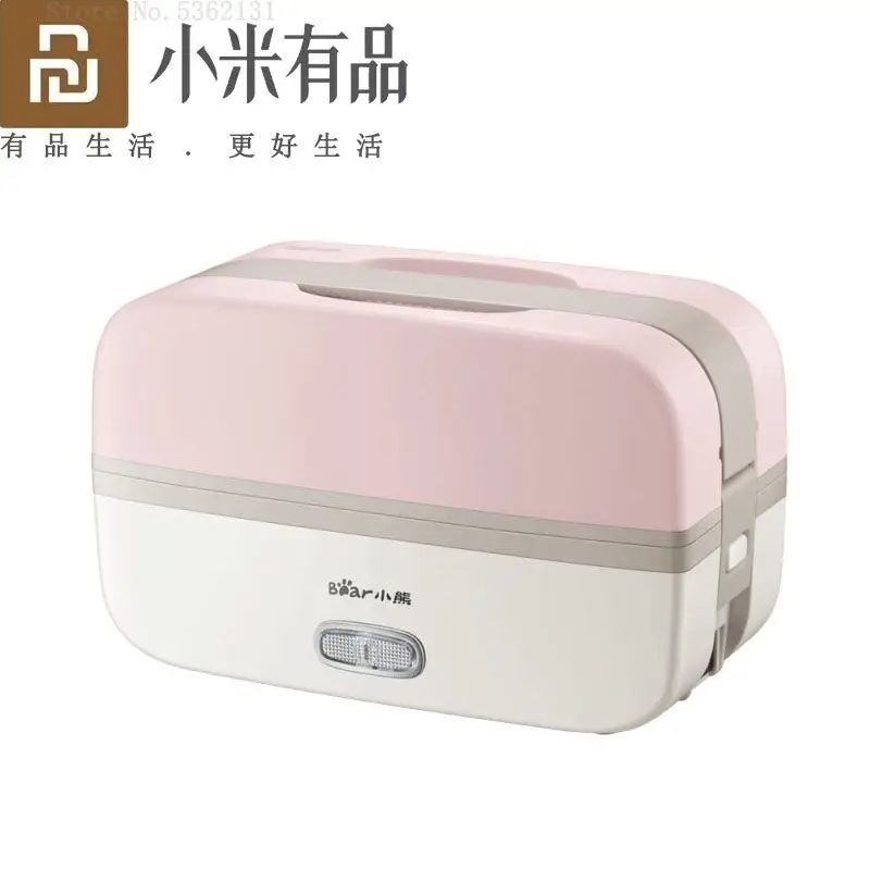 Youpin Bear Electric Heated Lunch Box Portable Electric Heating Food Heater Mini Rice Cooker Bento Box Food Warmer Cooking Pot
Youpin Bear Electric Heated Lunch Box Portable Electric Heating Food Heater Mini Rice Cooker Bento Box Food Warmer Cooking Pot