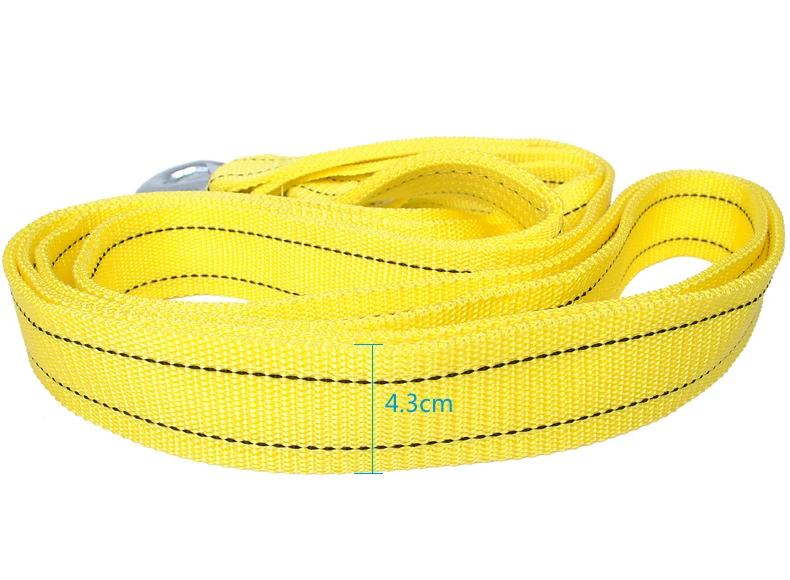 Car Tow Strap Racing 4M Nylon Towing Heavy Duty 5 Tons Off Road Accessories Metal Hooks Emergency 13.1Ft Winch 4x4 for Jeep
Car Tow Strap Racing 4M Nylon Towing Heavy Duty 5 Tons Off Road Accessories Metal Hooks Emergency 13.1Ft Winch 4x4 for Jeep