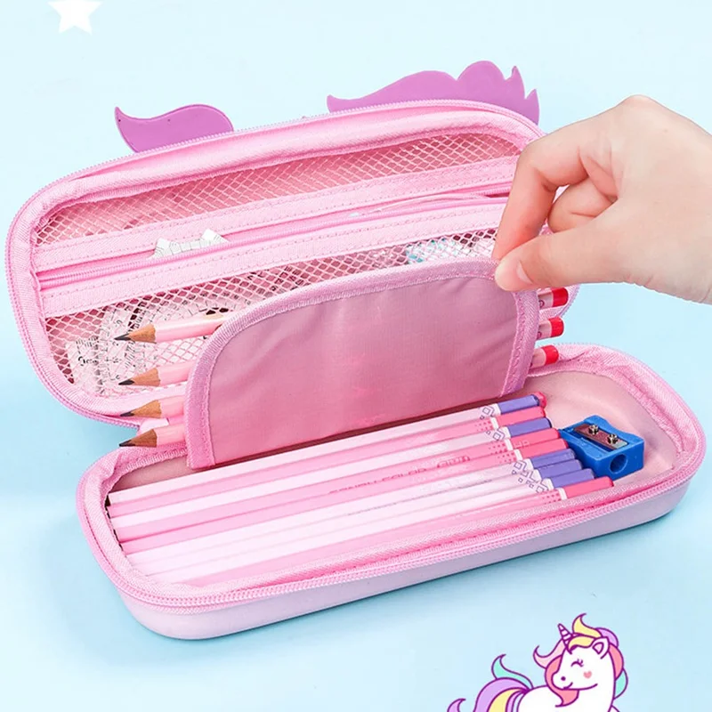 1Pc Cute Cartoon Unicorn Animal Pencil Case Large Capacity School Student Stationery Pen Bag Box Storge Gifts Supplies
1Pc Cute Cartoon Unicorn Animal Pencil Case Large Capacity School Student Stationery Pen Bag Box Storge Gifts Supplies