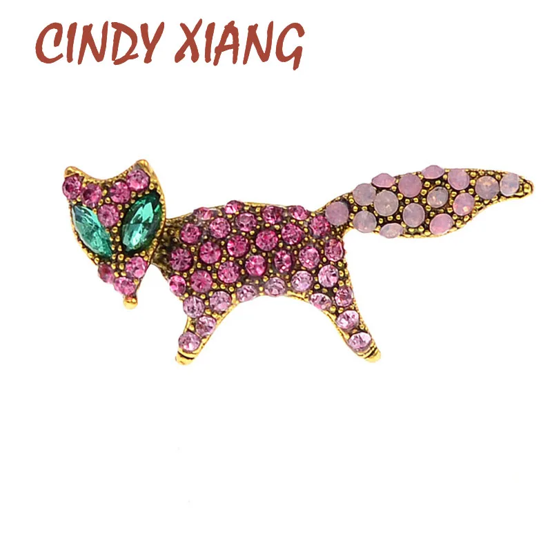 CINDY XIANG Ladies Brooches Women's Cute Fashion Fox Corsage Sweater Coat Accessories Brooch Pin For Girls Animal Party Gifts
CINDY XIANG Ladies Brooches Women's Cute Fashion Fox Corsage Sweater Coat Accessories Brooch Pin For Girls Animal Party Gifts