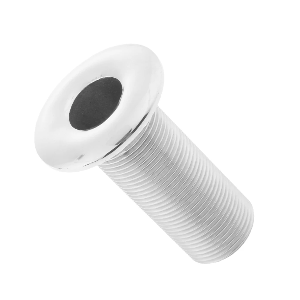 3/4 Inch Boat Thru Hull Connector / Fitting - 316 Marine-Grade Stainless Steel 
3/4 Inch Boat Thru Hull Connector / Fitting - 316 Marine-Grade Stainless Steel