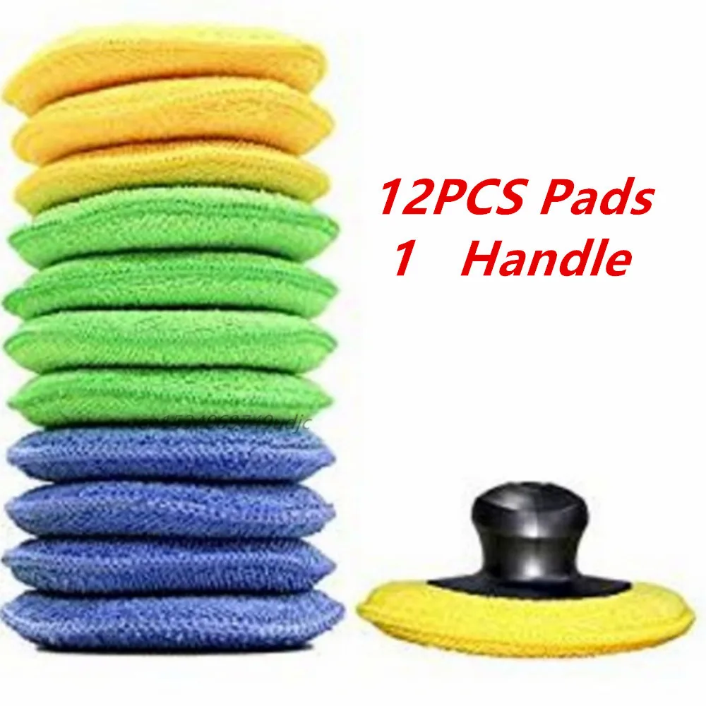 13pcs Car Cleaning Soft Auto Accessories Foam Applicator Car Wax Sponge Dust Remove Car Paint Care Polishing Pad Waxing Pads
13pcs Car Cleaning Soft Auto Accessories Foam Applicator Car Wax Sponge Dust Remove Car Paint Care Polishing Pad Waxing Pads