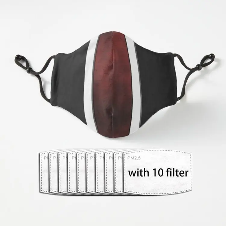 N7 цветная полосатая металлическая маска для взрослых Пылезащитная многоразовая Роскошная маска для лица из полиэстера с фильтром 
N7 цветная полосатая металлическая маска для взрослых Пылезащитная многоразовая Роскошная маска для лица из полиэстера с фильтром