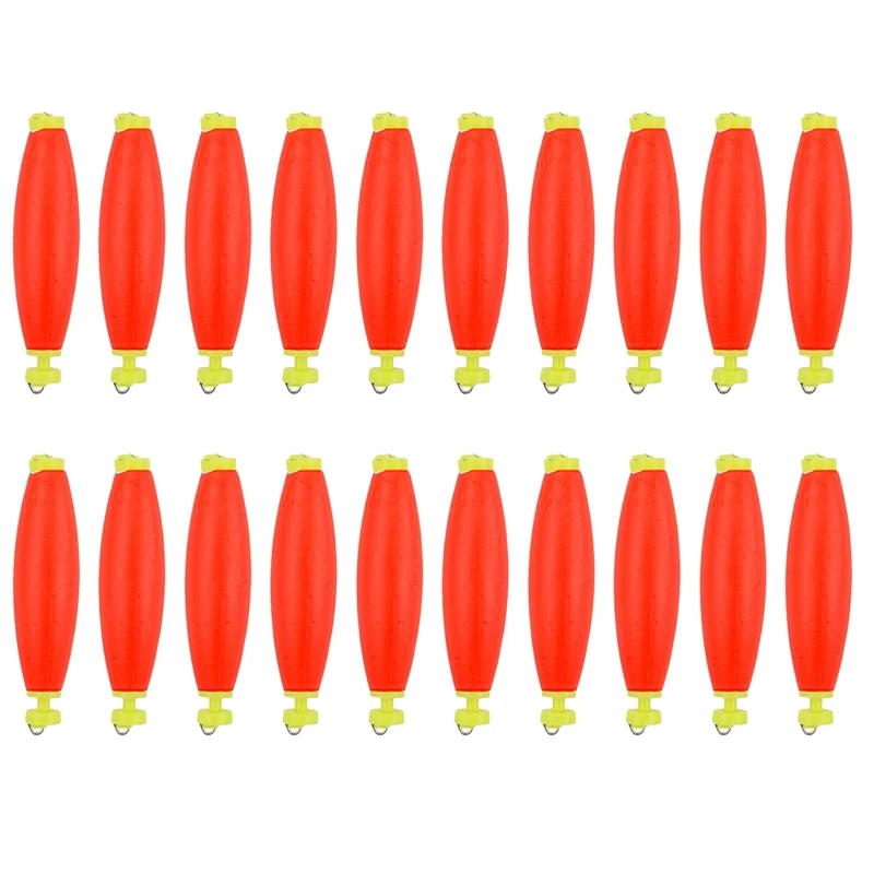 20 Pcs Fishing Bobbers EVA Slip Bobbers Fishing Floats For Crappie Fishing Bobber Stoppers For Fishing Line
20 Pcs Fishing Bobbers EVA Slip Bobbers Fishing Floats For Crappie Fishing Bobber Stoppers For Fishing Line