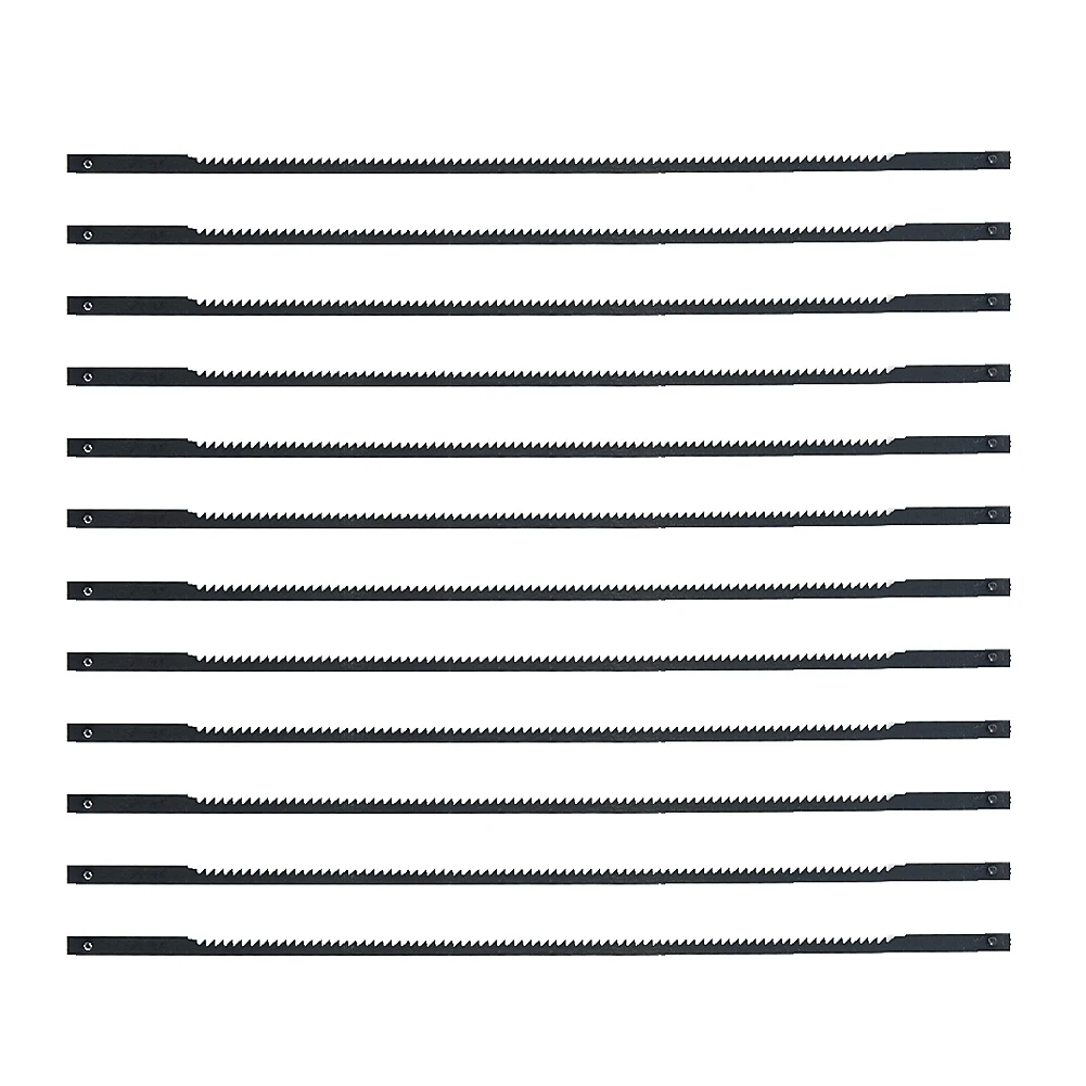 12Pcs TPI 10 Scroll Saw Blades Industrial Plywood Plastic Chipboard Metal Wood Cutting Woodworking Power Tools Accessories
12Pcs TPI 10 Scroll Saw Blades Industrial Plywood Plastic Chipboard Metal Wood Cutting Woodworking Power Tools Accessories