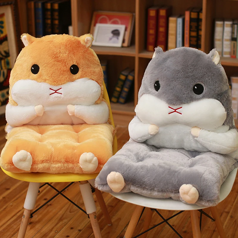 Hamster Chair Cushion Soft Plush Office Chair Cushions Splittable Seat Cushion With Zipper Cute Sofa Pillow Home Decor
Hamster Chair Cushion Soft Plush Office Chair Cushions Splittable Seat Cushion With Zipper Cute Sofa Pillow Home Decor