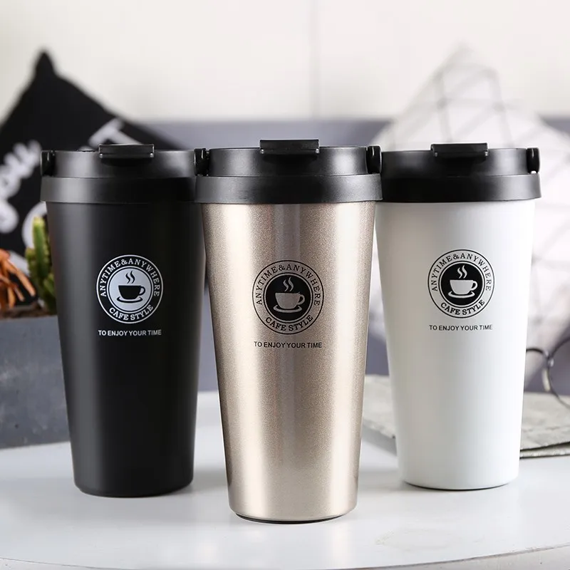 500ml Double Wall Stainless Steel Vacuum Flasks Thermo Cup Coffee Tea Milk Travel Mug Thermol Bottle Water Bottle Thermoses
500ml Double Wall Stainless Steel Vacuum Flasks Thermo Cup Coffee Tea Milk Travel Mug Thermol Bottle Water Bottle Thermoses