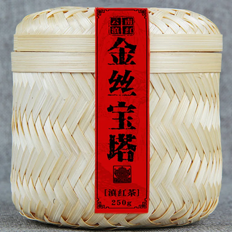 250g/box China Yunnan Golden Silk Pagoda Fengqing Dian Black -tea Handmade Golden Bud Honey Rhyme Green Food for Health Care
250g/box China Yunnan Golden Silk Pagoda Fengqing Dian Black -tea Handmade Golden Bud Honey Rhyme Green Food for Health Care