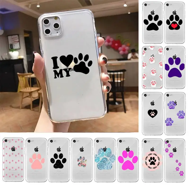 Yinuoda Cat paw print art Phone Case For iPhone X XS MAX 6 6s 7 7plus 8 8Plus 5 5S SE 2020 XR 11 11pro max Clear funda Cover
Yinuoda Cat paw print art Phone Case For iPhone X XS MAX 6 6s 7 7plus 8 8Plus 5 5S SE 2020 XR 11 11pro max Clear funda Cover