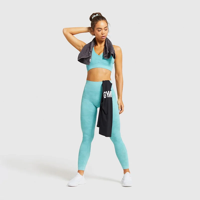 Best selling camouflage seamless knitted bra sports fitness suit riding vest hip up yoga pants suit women
Best selling camouflage seamless knitted bra sports fitness suit riding vest hip up yoga pants suit women