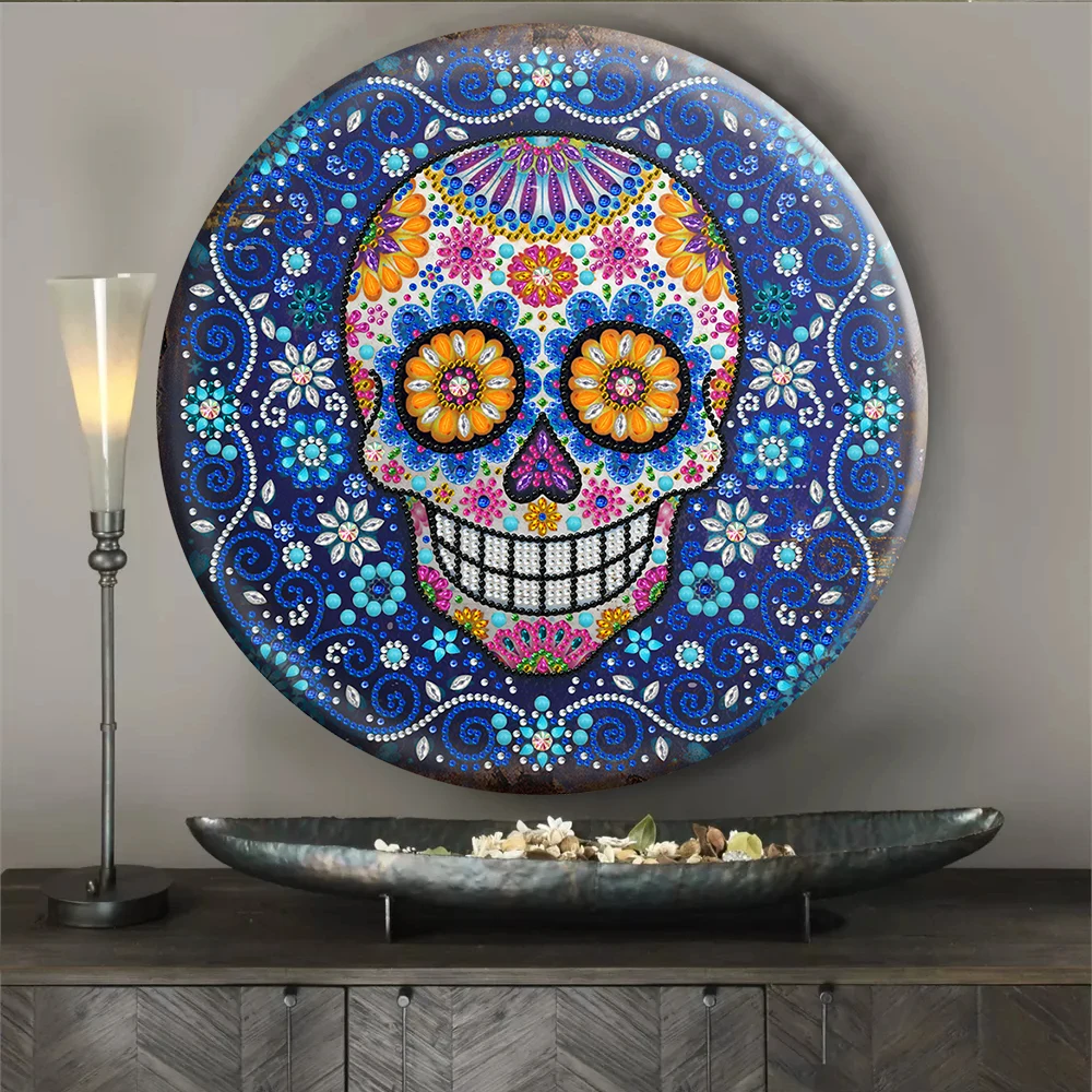 Skull 5D Diamond Paining Set Tin Diamond Embroidery Cross Stitch Painting With Diamonds Kits DIY Home Wall Decor
Skull 5D Diamond Paining Set Tin Diamond Embroidery Cross Stitch Painting With Diamonds Kits DIY Home Wall Decor