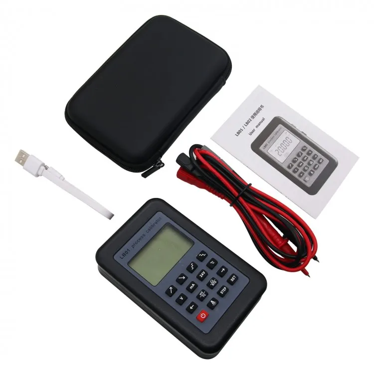 LB01 4-20mA/0-10V/mV Resistance Current Voltmeter Signal Generator Source Calibrator
LB01 4-20mA/0-10V/mV Resistance Current Voltmeter Signal Generator Source Calibrator