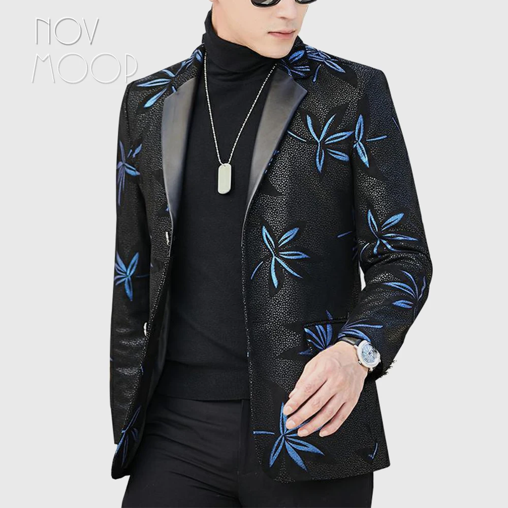 Novmoop fashion trendency style men black color sheepskin genuine leather printed coat chaqueta hombre hommes veste LT3150
Novmoop fashion trendency style men black color sheepskin genuine leather printed coat chaqueta hombre hommes veste LT3150