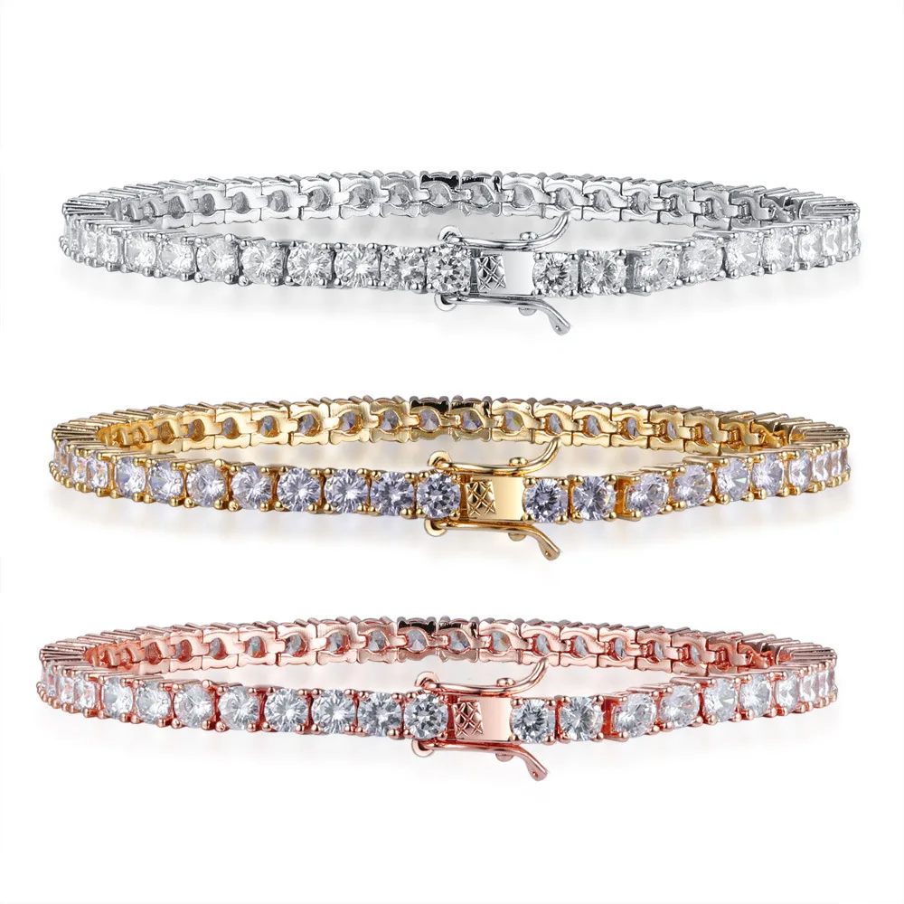 Hip hop iced out tennis link chain bracelet 3mm cubic zirconia copper gold silver color fashion jewelry women men gift
Hip hop iced out tennis link chain bracelet 3mm cubic zirconia copper gold silver color fashion jewelry women men gift