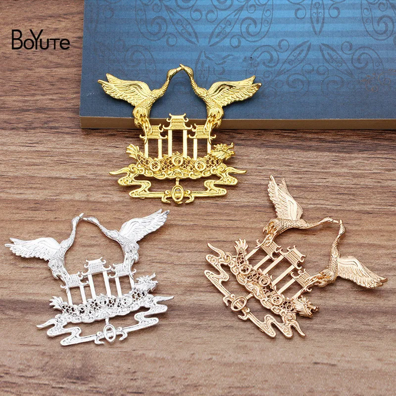 BoYuTe (5 Pieces/Lot) Factory Direct Wholesale DIY Metal Alloy Jewelry Accessories 56*61MM Crane Findings
BoYuTe (5 Pieces/Lot) Factory Direct Wholesale DIY Metal Alloy Jewelry Accessories 56*61MM Crane Findings