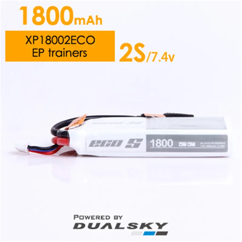 Литий полимерный аккумулятор DUALKSY 1800 мАч 25C 2S/3S 2 шт. XP18002ECO / XP18003ECO светодиодный ным