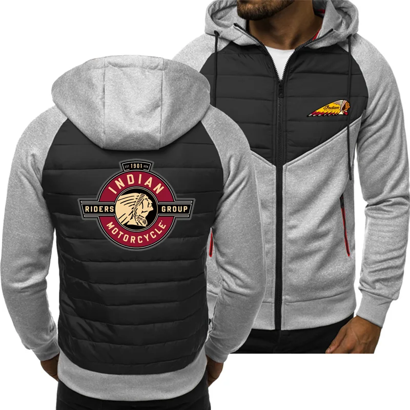 2021 New Men Indian Motorcycle Print Spring Autumn Casual Sweatshirt Long Sleeve Zipper Jacket Hoody 3 Colors
2021 New Men Indian Motorcycle Print Spring Autumn Casual Sweatshirt Long Sleeve Zipper Jacket Hoody 3 Colors