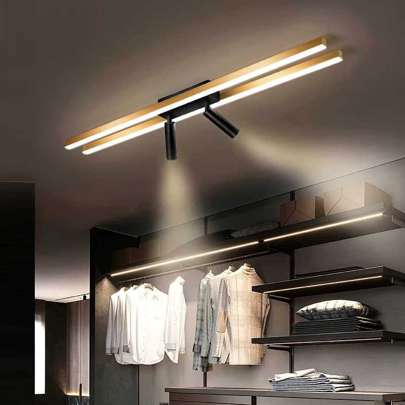 Ceiling Light With Spotlight LED Indoor Fixture For Living Dining Room Gold Frame Nordic Minimalist Luminiare Cloakroom Lamp
Ceiling Light With Spotlight LED Indoor Fixture For Living Dining Room Gold Frame Nordic Minimalist Luminiare Cloakroom Lamp