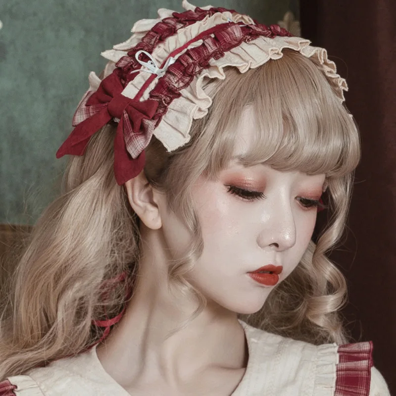 Sweet Lolita Hairband Lolitas Japanese Soft Girl Cute Kc Headdress Lace Kawaii Female Bowknot Anime Cosplay Accessoires
Sweet Lolita Hairband Lolitas Japanese Soft Girl Cute Kc Headdress Lace Kawaii Female Bowknot Anime Cosplay Accessoires