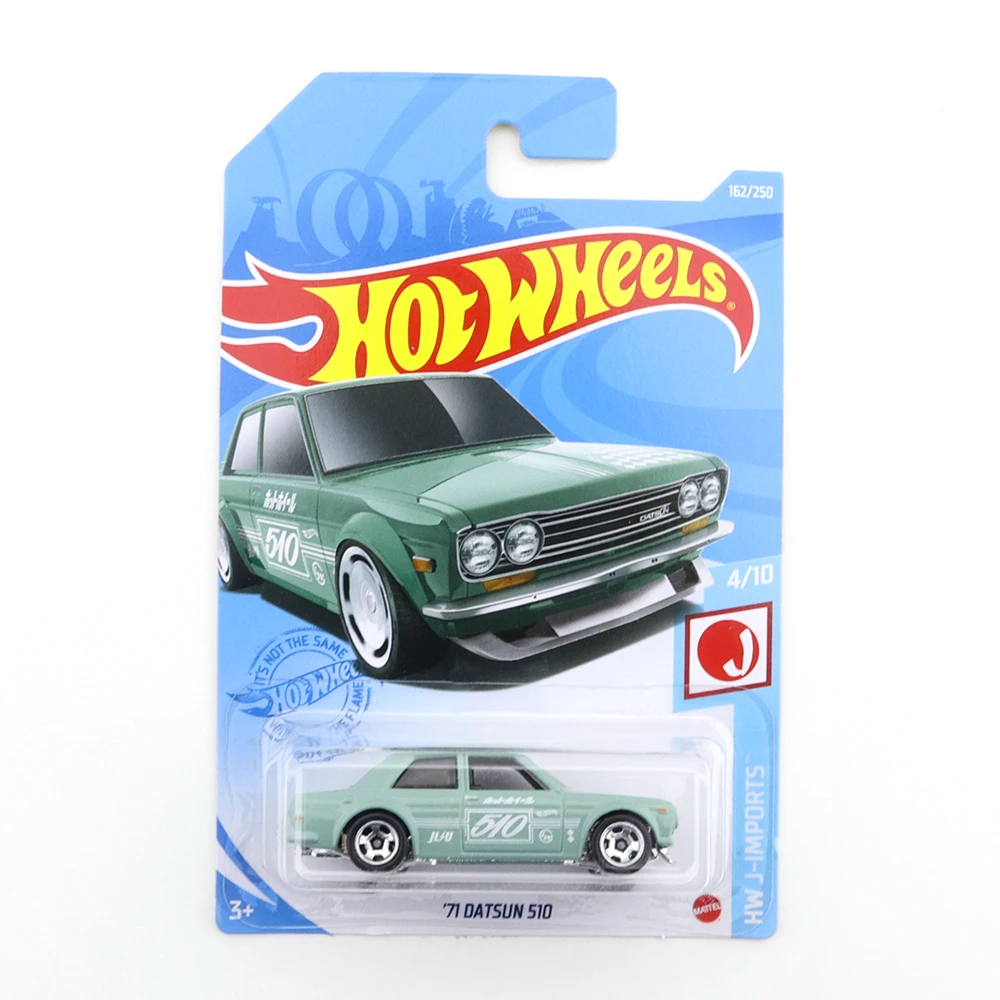 2021-162 Hot Wheels 71 DATSUN 510 Mini Alloy Coupe 1/64 Metal Diecast Model Car Kids Toys Gift
2021-162 Hot Wheels 71 DATSUN 510 Mini Alloy Coupe 1/64 Metal Diecast Model Car Kids Toys Gift