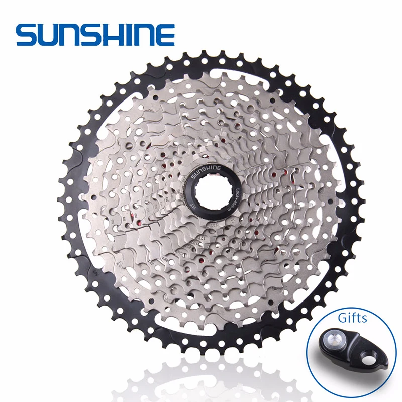 SUNSHINE 12S 11-50T 12 Speed Freewheel Mountain Bike BMX Cassette flywheel Bicycle Accessories Compatible with NX
SUNSHINE 12S 11-50T 12 Speed Freewheel Mountain Bike BMX Cassette flywheel Bicycle Accessories Compatible with NX