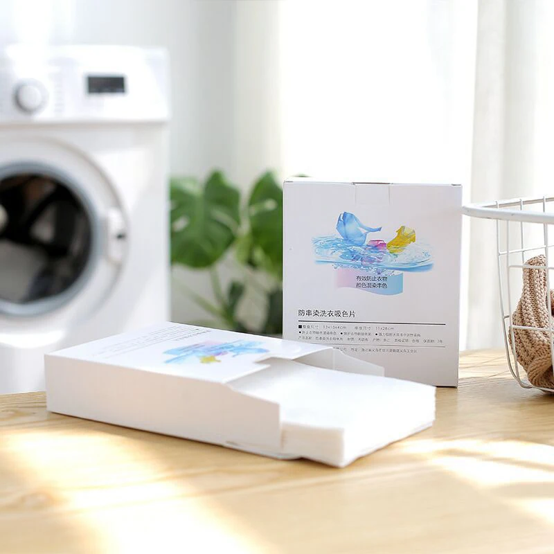 Anti-cross-color Clothes Laundry Paper Washing Machine Laundry Tablets Anti-dyeing Clothing Colored Cloth Absorbent Paper
Anti-cross-color Clothes Laundry Paper Washing Machine Laundry Tablets Anti-dyeing Clothing Colored Cloth Absorbent Paper