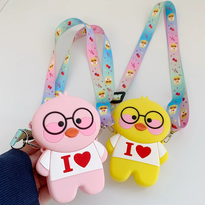 Fidget Toys Pop Little Yellow Duck Lalafanfan Ducks Bag Control Pioneer Wallet Bag Coin Purse Diagonal Bag Silicone Bag For Girl
Fidget Toys Pop Little Yellow Duck Lalafanfan Ducks Bag Control Pioneer Wallet Bag Coin Purse Diagonal Bag Silicone Bag For Girl