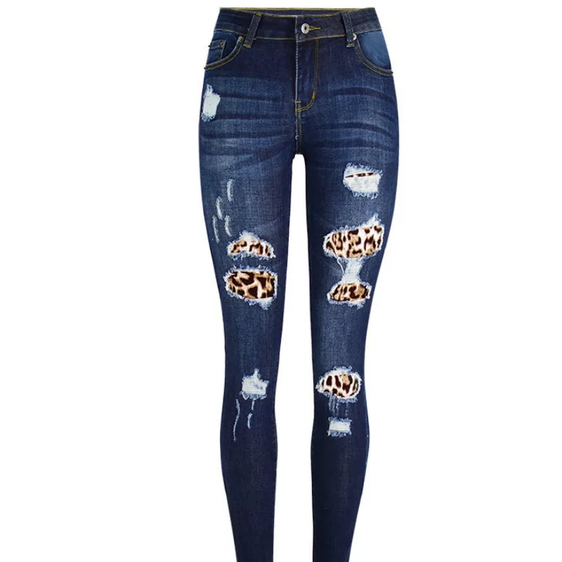 Jeans Women Pencil-Pants Denim Skinny Embroidery High-Elastic for Mom Spliced DM001
Jeans Women Pencil-Pants Denim Skinny Embroidery High-Elastic for Mom Spliced DM001
