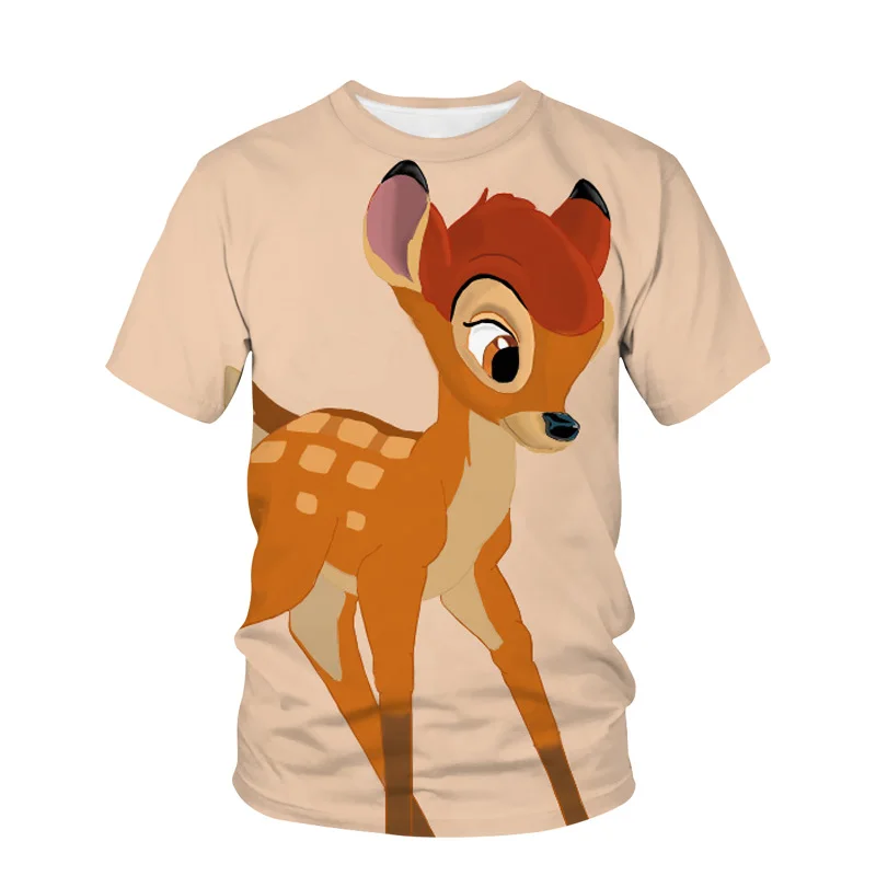 Y2k Summer Fashion T-shirt Fawn Bambi 3D Clothing Women's Short Sleeve T-shirt Kawaii Series Y2k Trend Oversized T-shirt Emo
Y2k Summer Fashion T-shirt Fawn Bambi 3D Clothing Women's Short Sleeve T-shirt Kawaii Series Y2k Trend Oversized T-shirt Emo