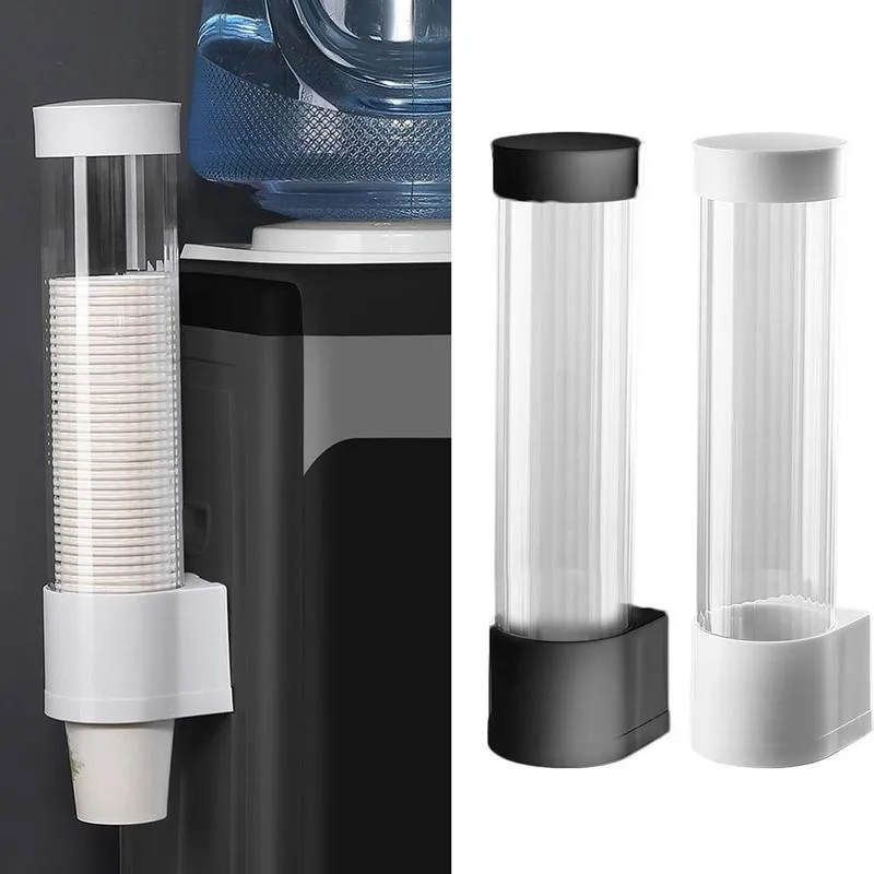 Paper Cup Dispenser Can Hold 60 Cups Home Office Wall-mounted Dust-proof Water Bottle Storage Rack Holder Automatic Cup Remover
Paper Cup Dispenser Can Hold 60 Cups Home Office Wall-mounted Dust-proof Water Bottle Storage Rack Holder Automatic Cup Remover
