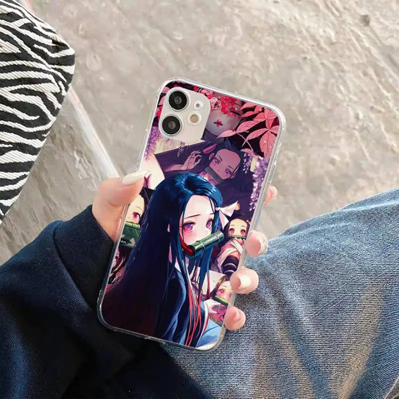 Demon Slayer Phone Cases Transparent soft For iphone 5 5s 5c se 6 6s 7 8 11 12 plus mini x xs xr pro max
Demon Slayer Phone Cases Transparent soft For iphone 5 5s 5c se 6 6s 7 8 11 12 plus mini x xs xr pro max