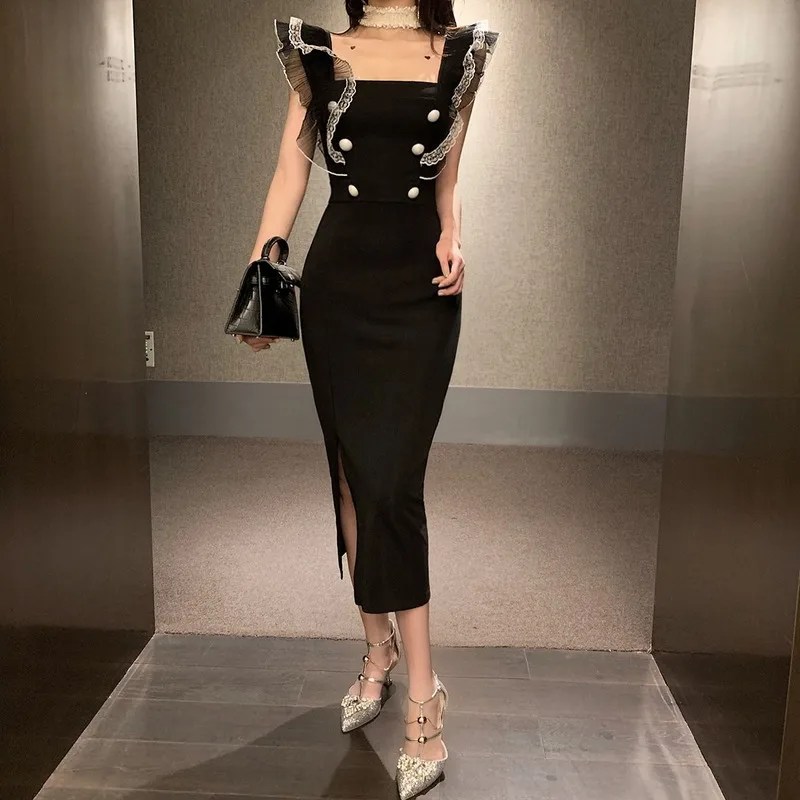 GOOHOJIO 2020 New Temperament Casual Summer Women Dress Sexy Retro Slim High Waists Dresses Thin Fashionable Dress for women
GOOHOJIO 2020 New Temperament Casual Summer Women Dress Sexy Retro Slim High Waists Dresses Thin Fashionable Dress for women