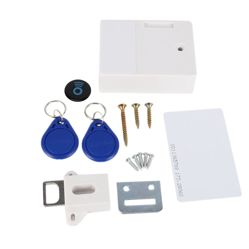 RFID Electronic Cabinet Lock DIY For Wooden Drawer Cabinet, Ready For Use & Programmable(White)
RFID Electronic Cabinet Lock DIY For Wooden Drawer Cabinet, Ready For Use & Programmable(White)